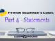 statements in python